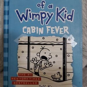 Wimpy Kid Cabin Fever Book - Blue Cover